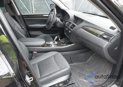 2013 BMW X3 xDrive28I из США, поврежденный, VIN 5UXWX9C50D0A15879